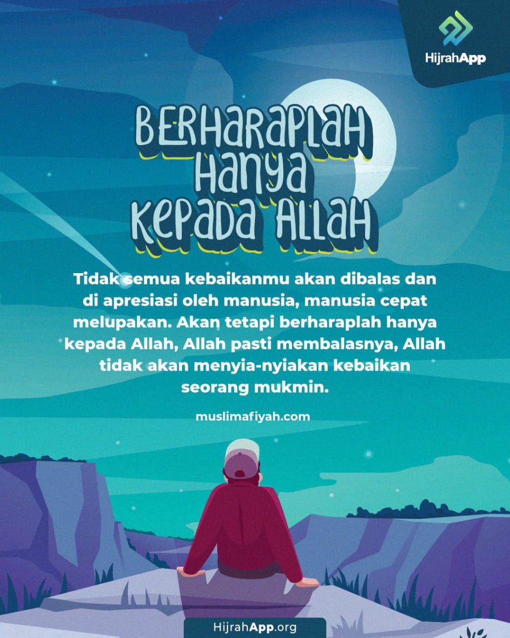 Berharap hanya kepada Allah