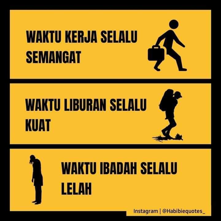 Waktu yang selalu dipakai